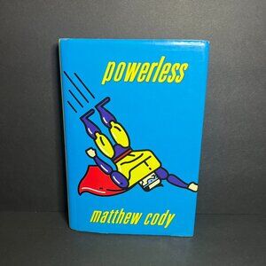 *SIGNED* Powerless - Supers of Noble's Green 2009 Hardcover Book by Matthew Cody